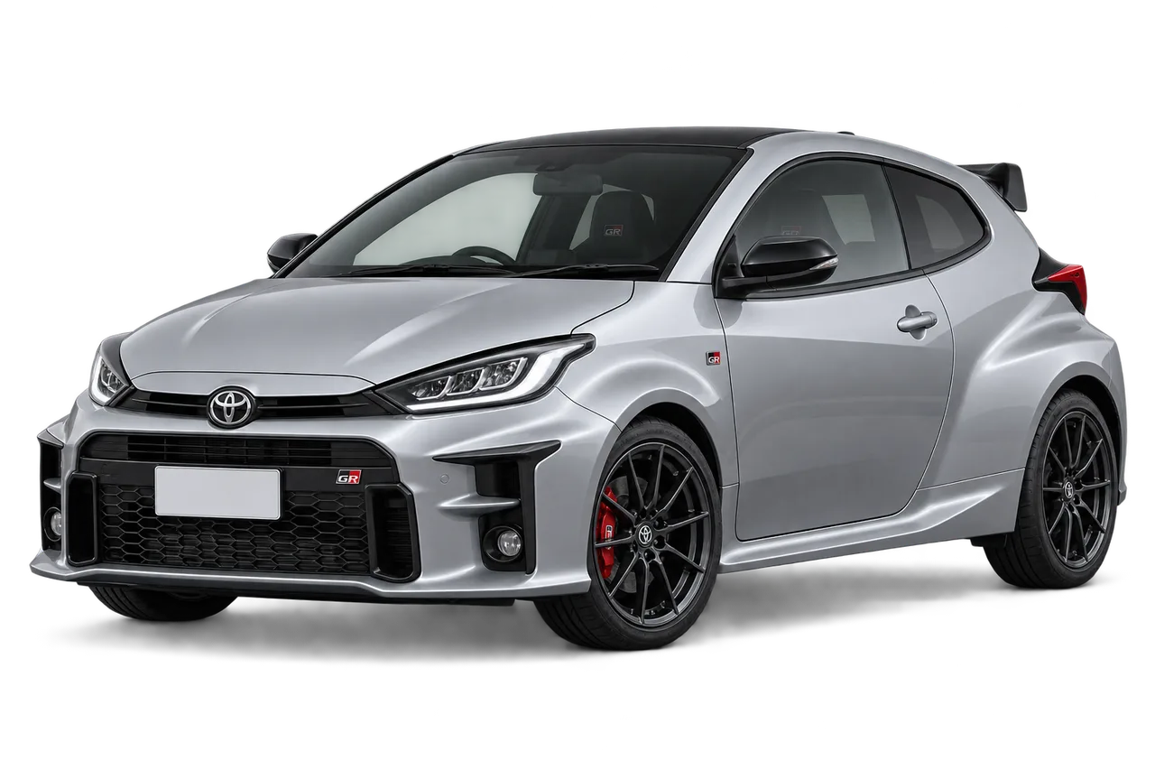 toyota GR Yaris · XP210 FL (2024–dabar) · Kartos iliustracija