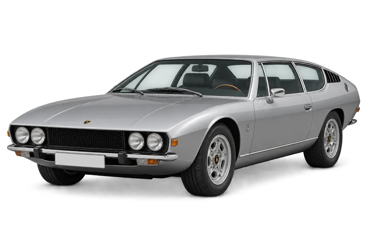 lamborghini Espada · Modelio iliustracija