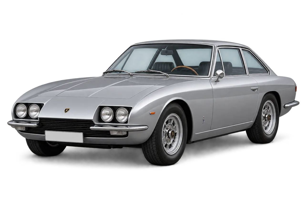 lamborghini Islero · Modelio iliustracija