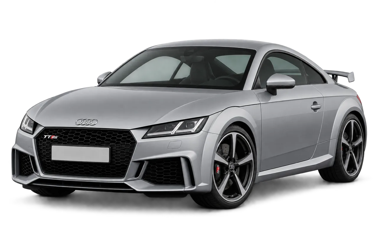audi TT RS · 8S (2016–2019) · Kartos iliustracija