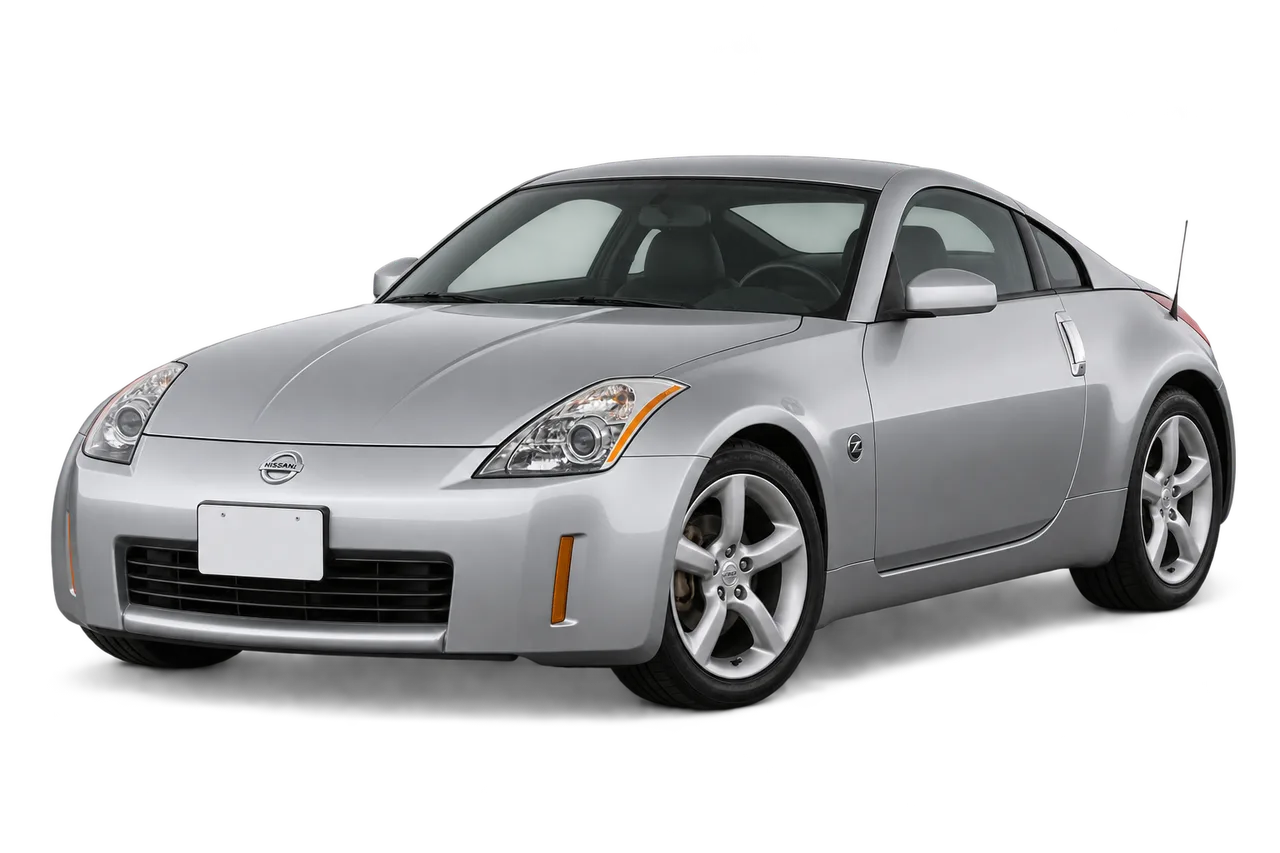 nissan 350Z · Z33 (2002–2005) · Generation illustration