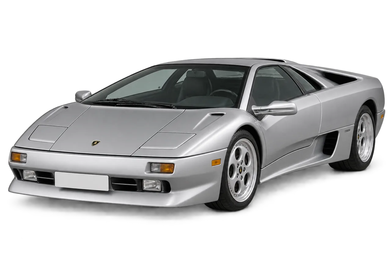 lamborghini Diablo · Mk1 (1990–2001) · Kartos iliustracija