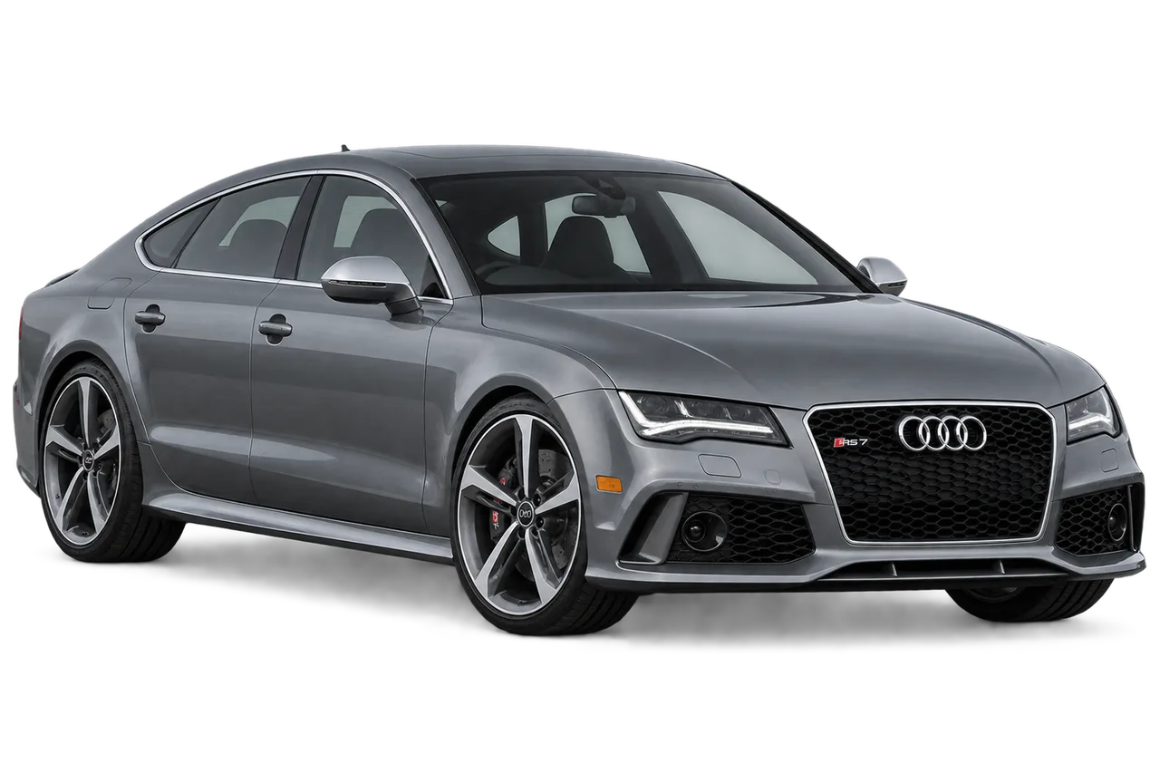 audi RS7 · C7 (2013–2019) · Kartos iliustracija