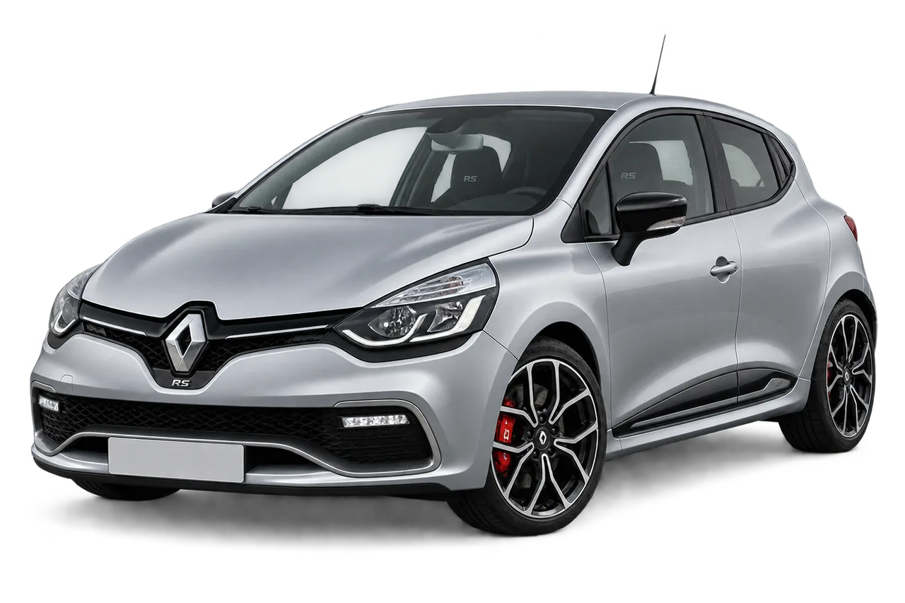 renault Clio RS · Modelio iliustracija