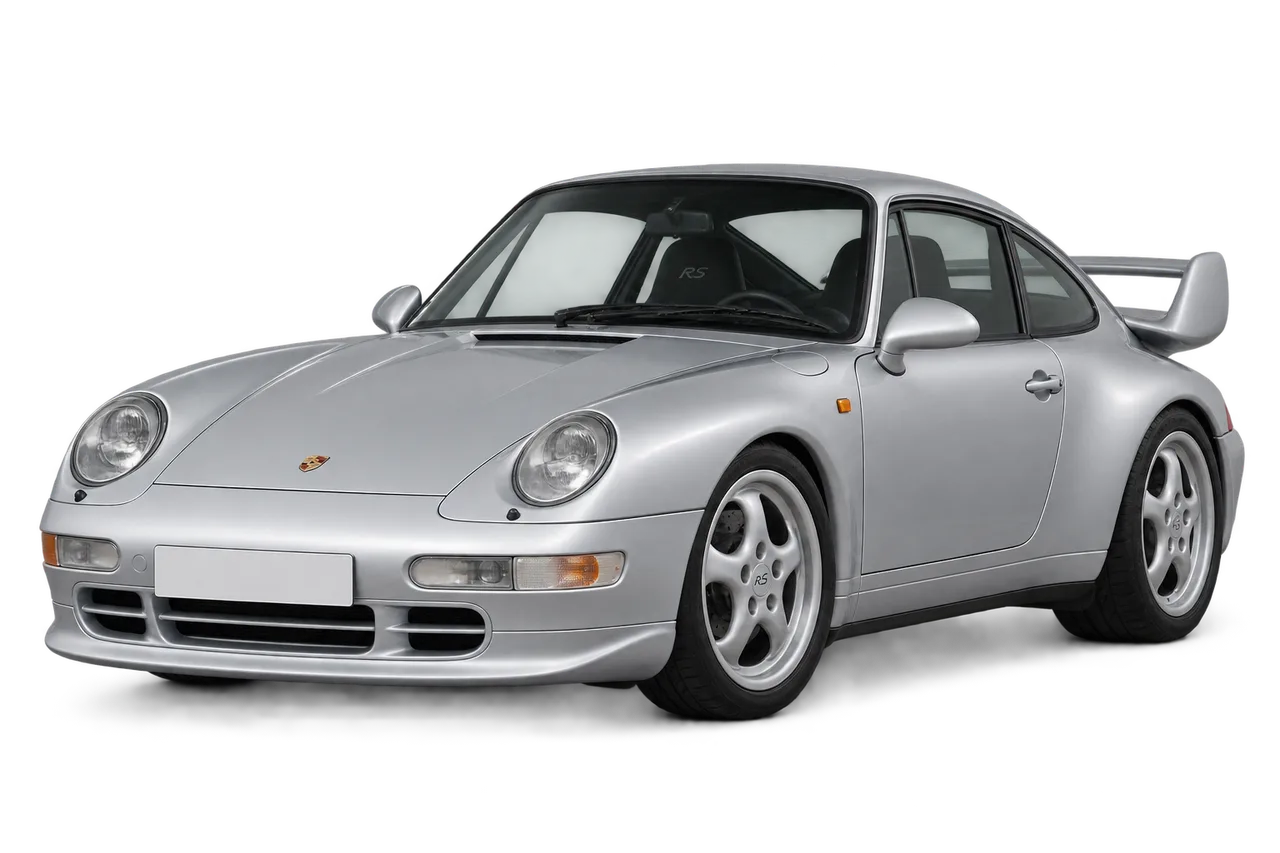 porsche 911 Carrera RS · Modelio iliustracija
