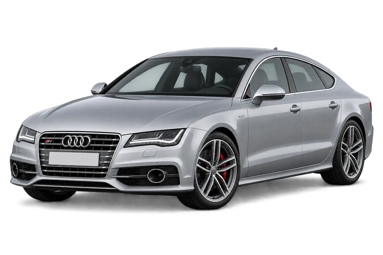 audi S7 · C7 FL (2014–2018) · Kartos iliustracija