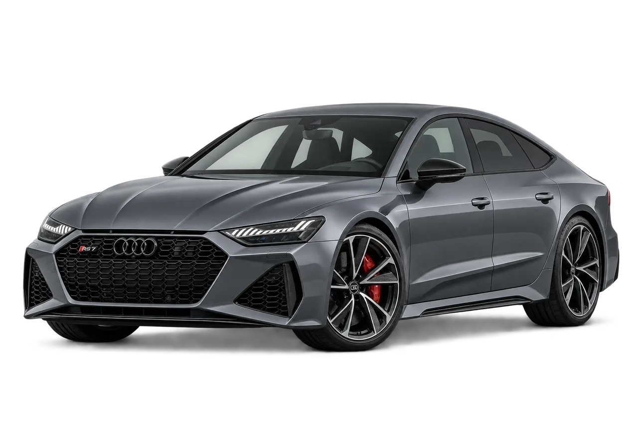 audi RS7 · C8 (2019–2025) · Kartos iliustracija