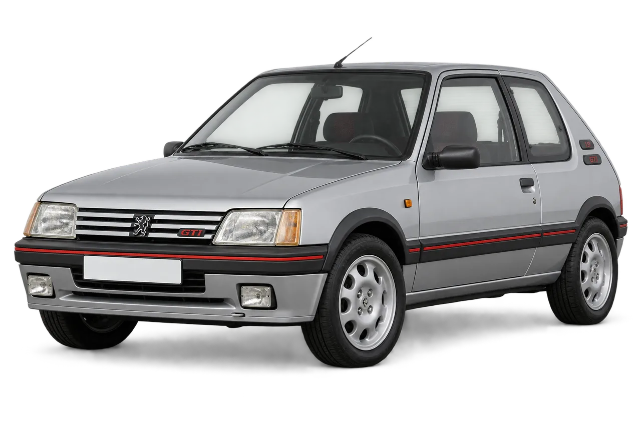 peugeot 205 GTI · Model illustration