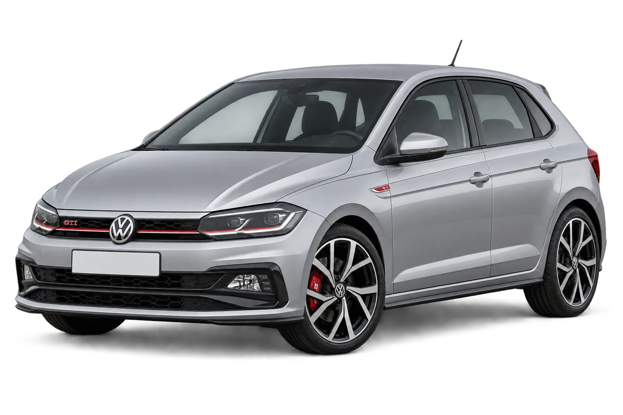 volkswagen Polo GTI · Modelio iliustracija
