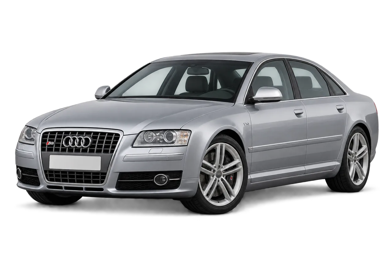 audi S8 · D3 (2006–2011) · Kartos iliustracija