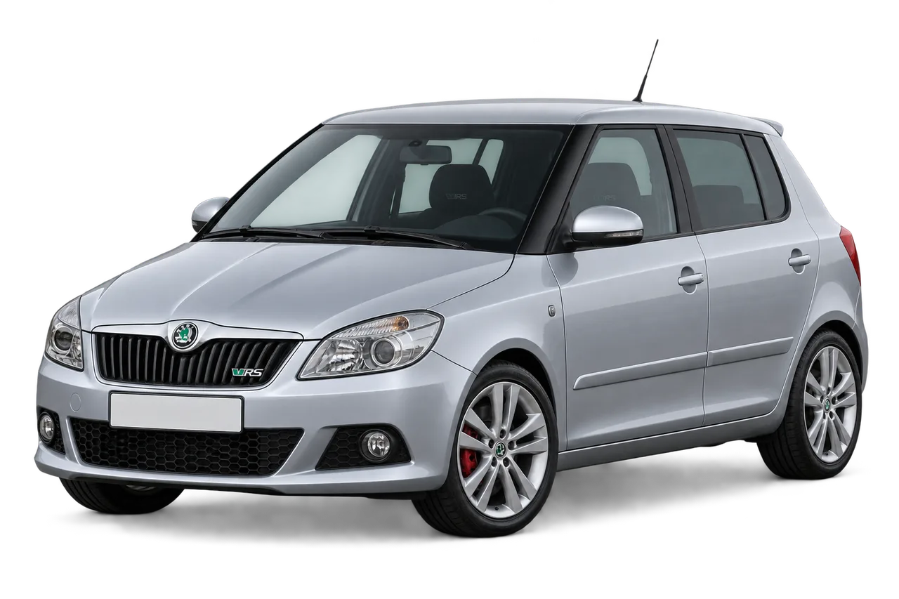 skoda Fabia RS · Modelio iliustracija