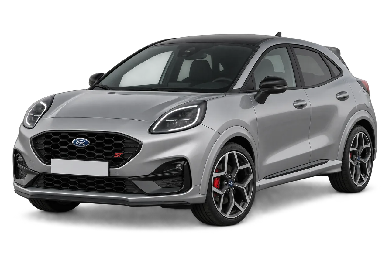 ford Puma ST · Modelio iliustracija