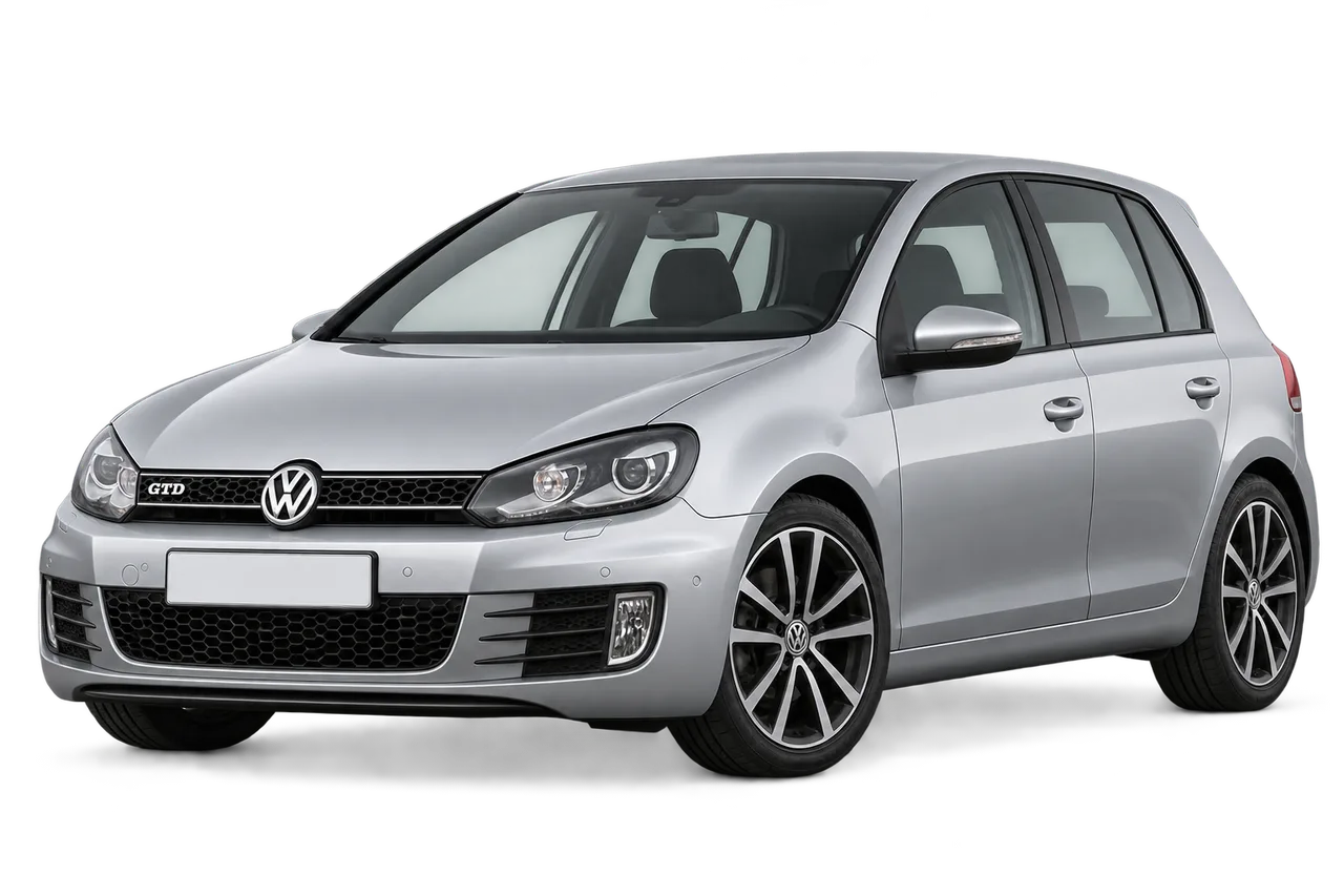 volkswagen Golf GTD · Mk6 (2009–2013) · Generation illustration