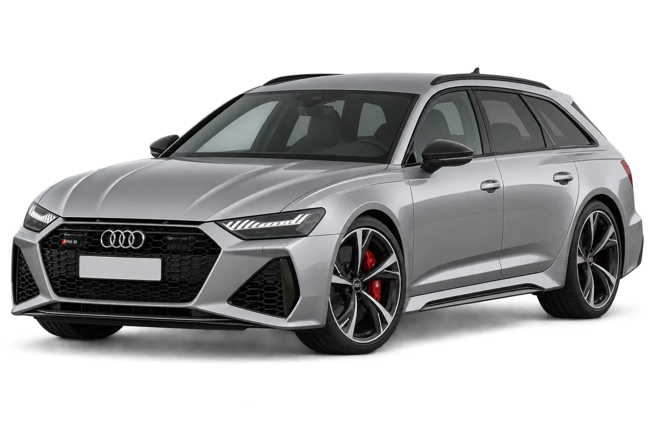 audi RS6 · C8 (2019–2025) · Kartos iliustracija