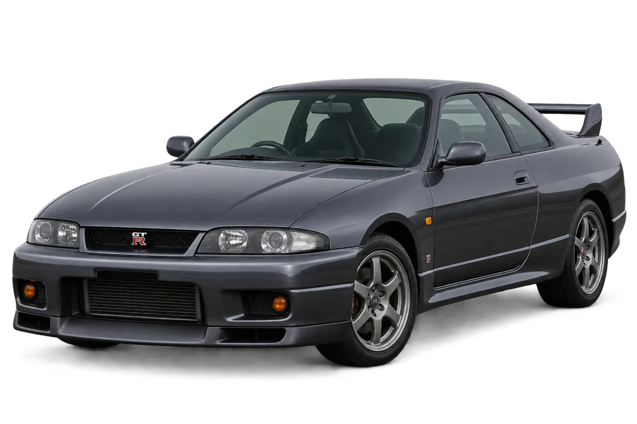 nissan GT-R · R33 (1995–1998) · Generation illustration