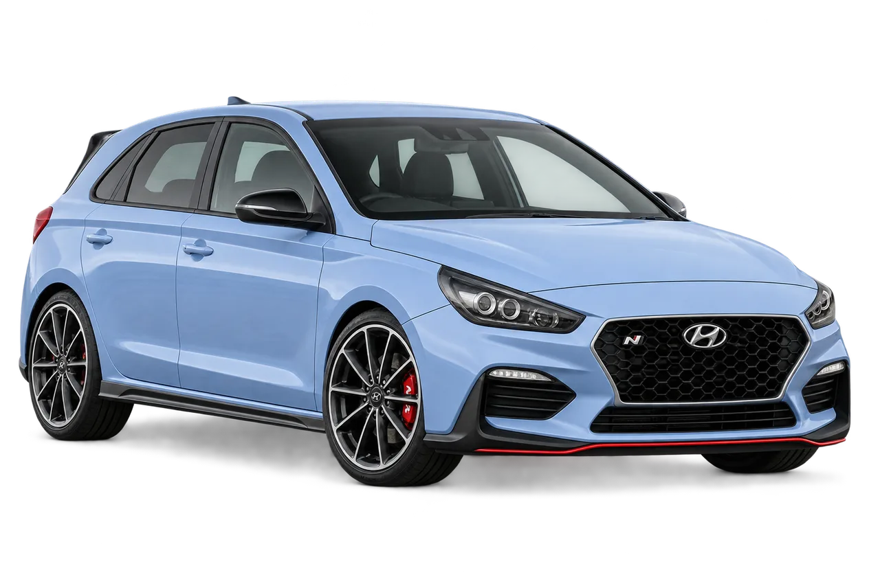 hyundai i30 N · PD (2017–2020) · Generation illustration