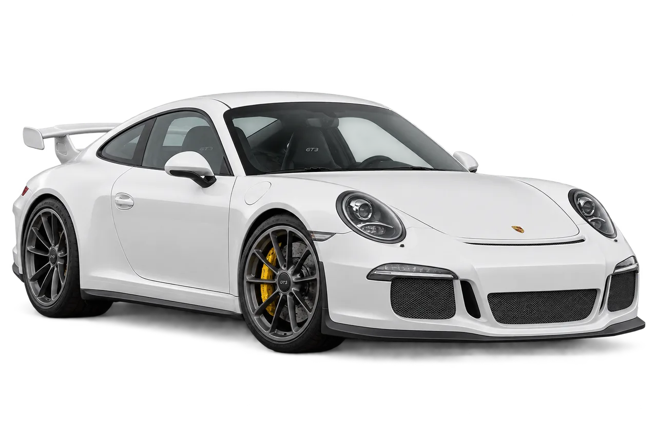 porsche 911 GT3 · 991 (2013–2017) · Kartos iliustracija