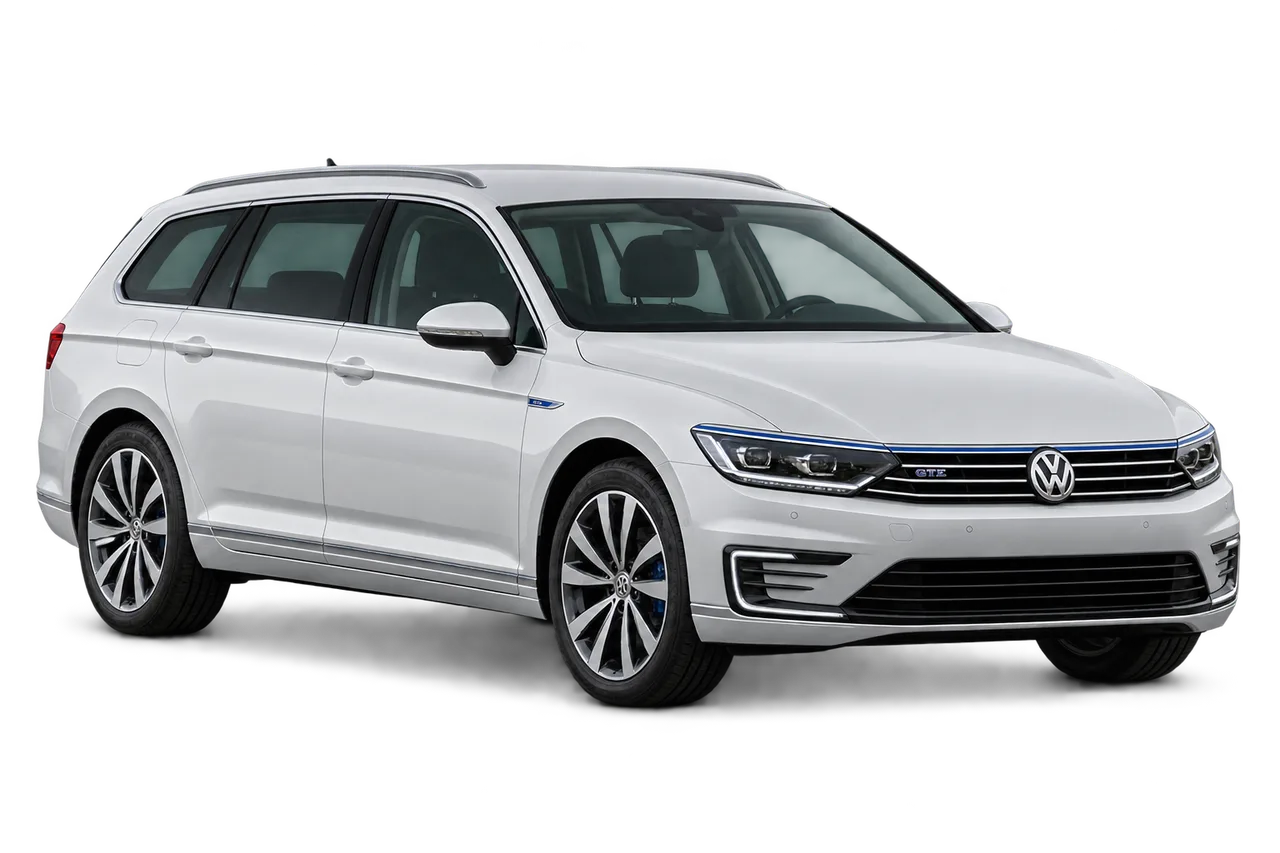 volkswagen Passat GTE · B8 (2015–2019) · Kartos iliustracija