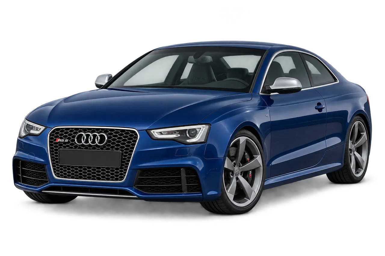 audi RS5 · 8T (2010–2017) · Kartos iliustracija