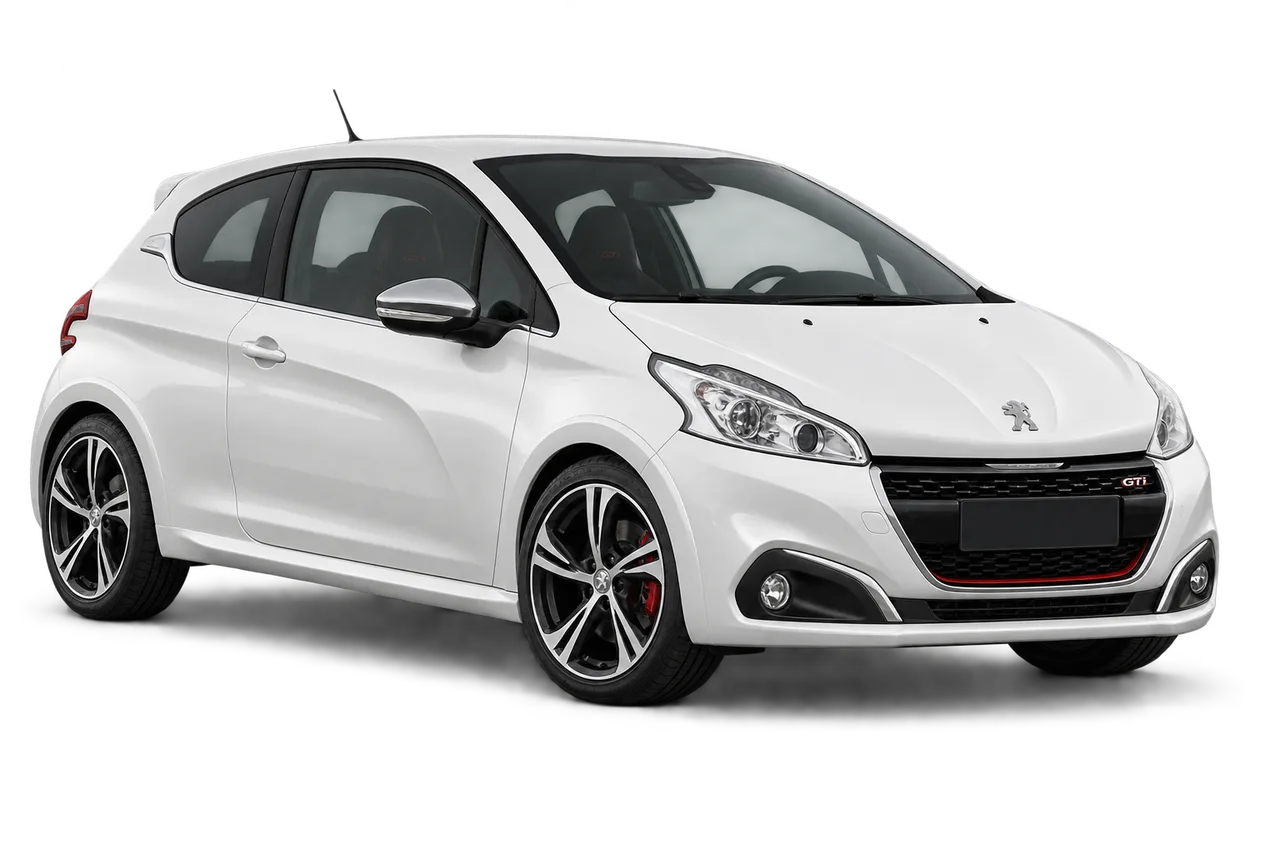 peugeot 208 GTi · Model illustration
