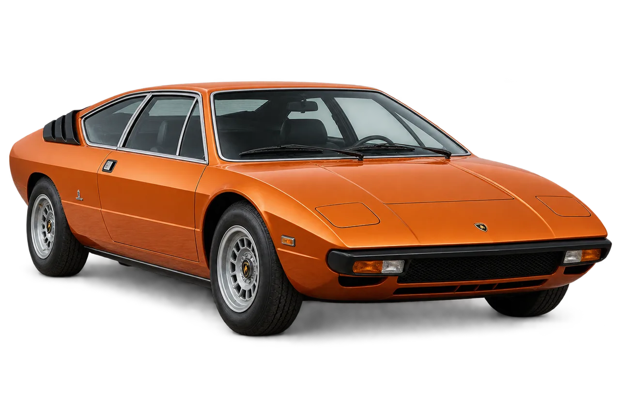 lamborghini Urraco · Modelio iliustracija
