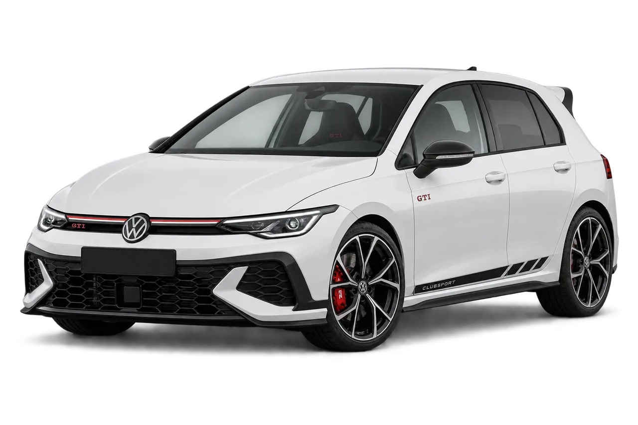 volkswagen Golf GTI · Modelio iliustracija