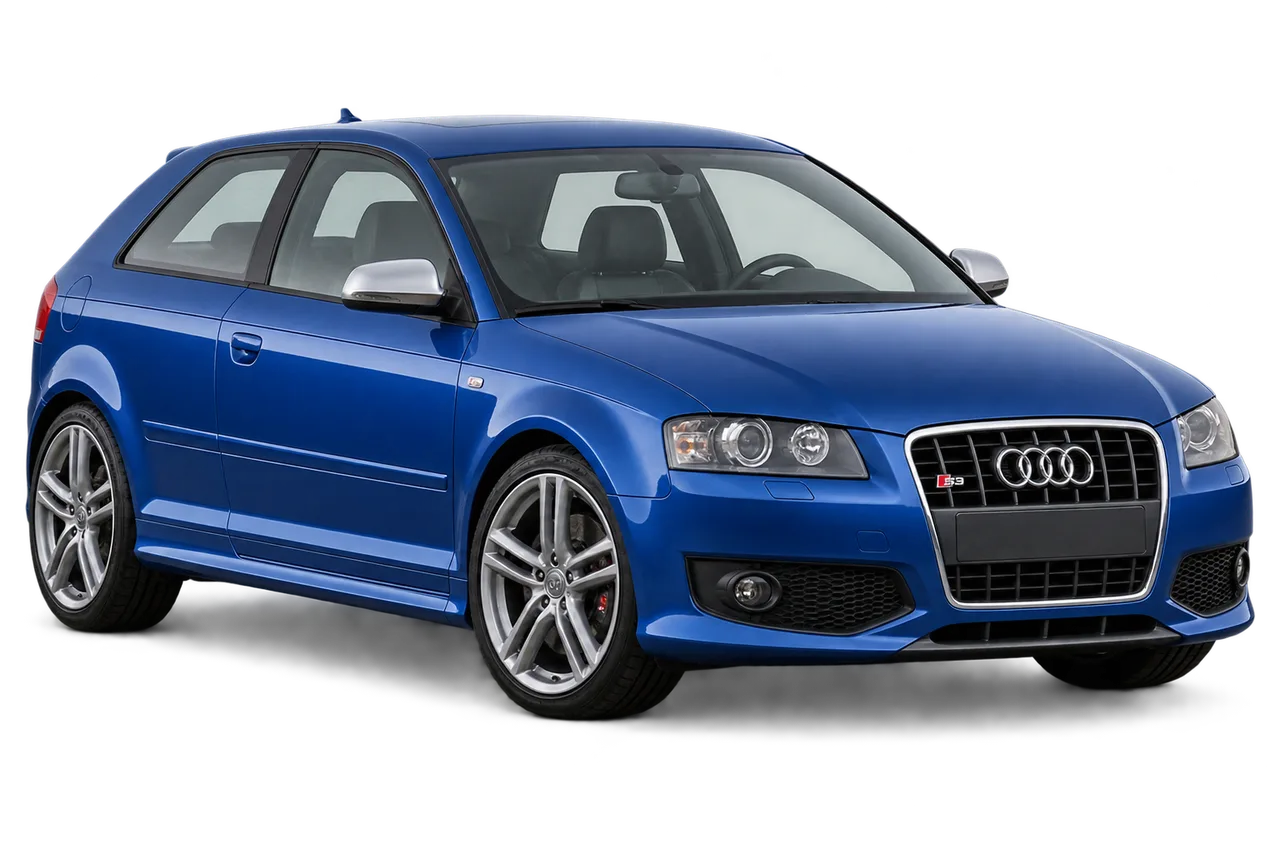 audi S3 · 8P (2006–2012) · Kartos iliustracija