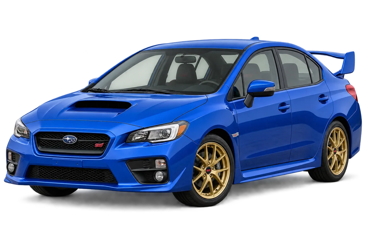subaru WRX STI · VA (2014–2018) · Generation illustration