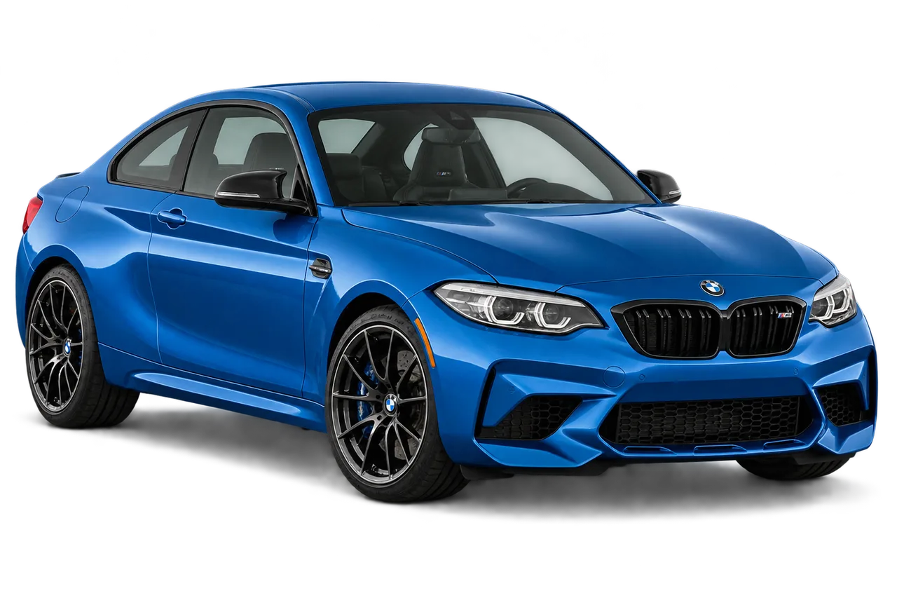 bmw M2 · F87 Competition/CS (2018–2021) · Kartos iliustracija