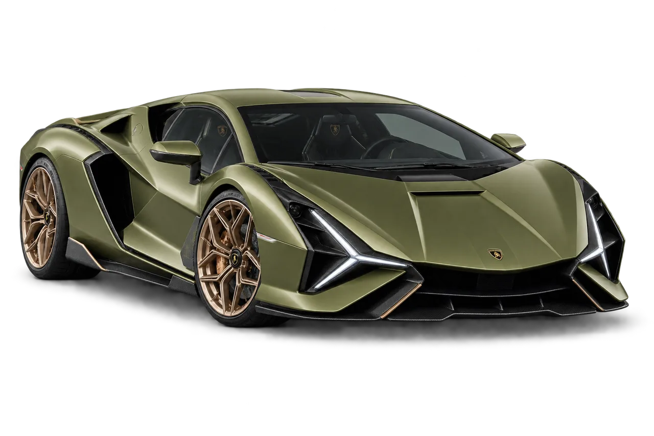 lamborghini Sián · Modelio iliustracija