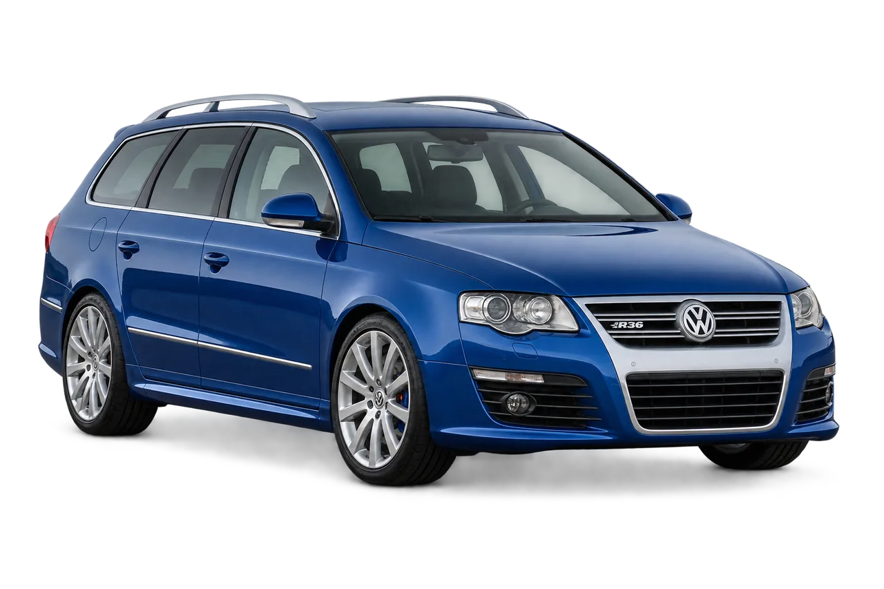 volkswagen Passat R36 · Modelio iliustracija