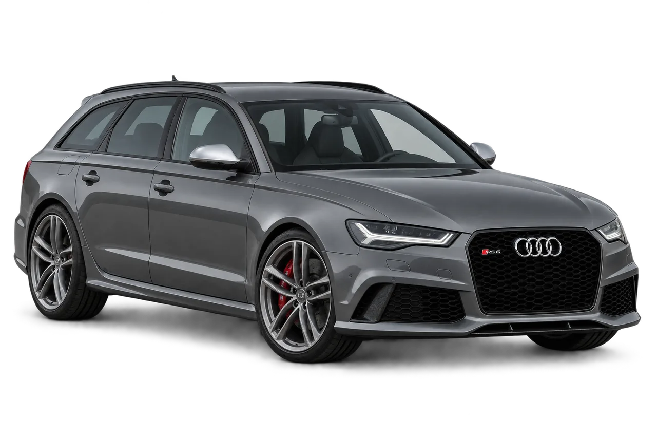 audi RS6 · C7 (2013–2019) · Kartos iliustracija