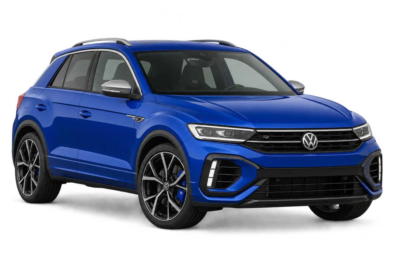 volkswagen T-Roc R · Modelio iliustracija