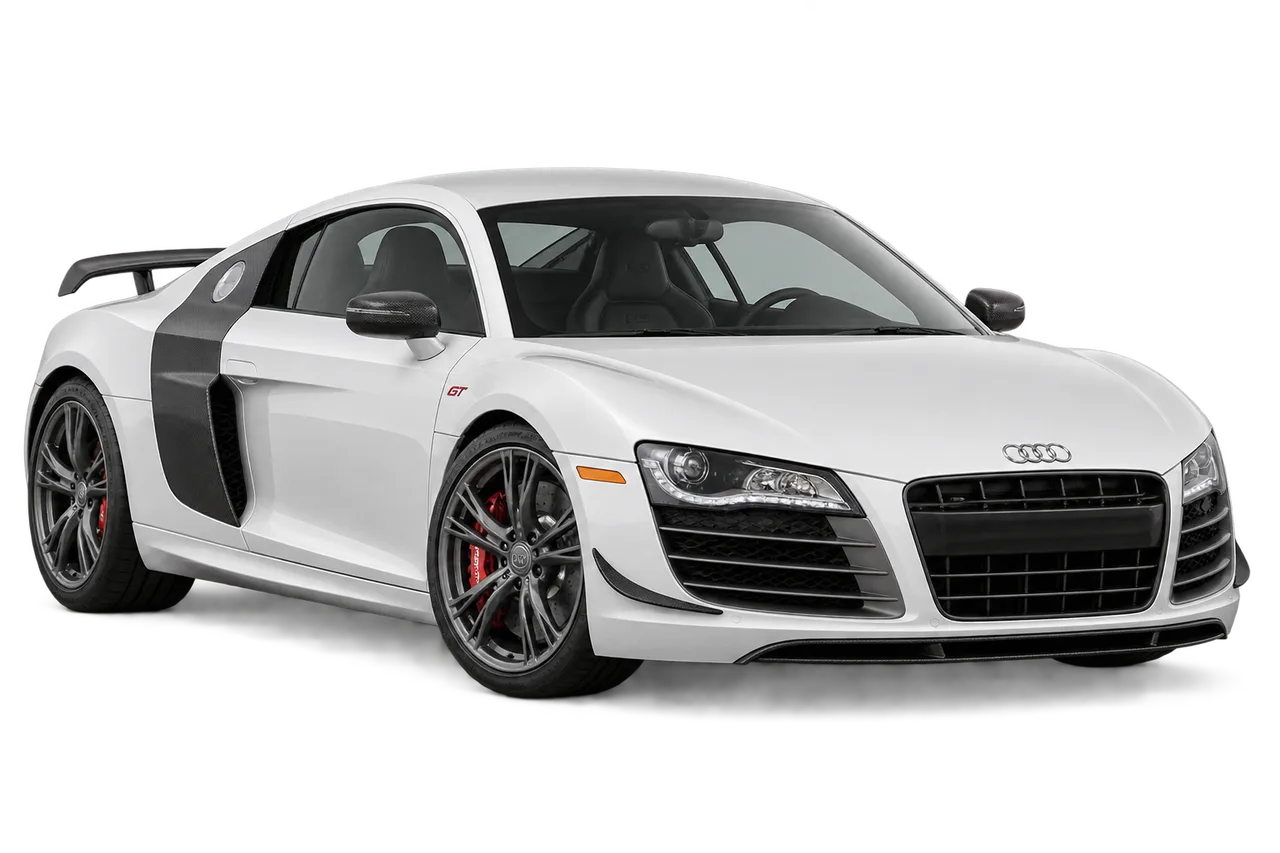 audi R8 GT · Type 42 (2010–2013) · Kartos iliustracija
