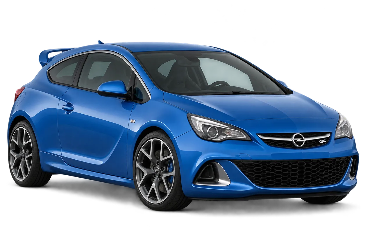 opel Astra OPC · Modelio iliustracija