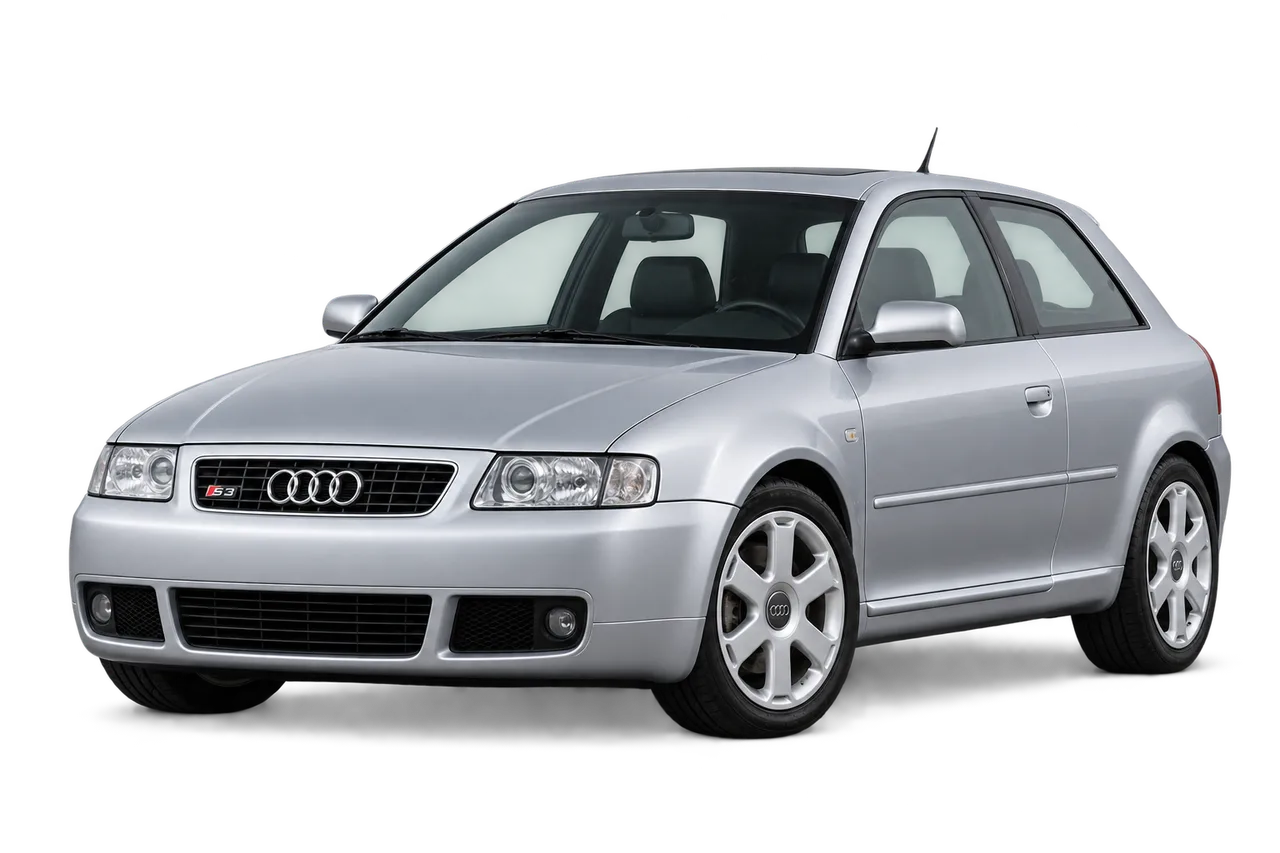 audi S3 · 8L (1999–2003) · Kartos iliustracija