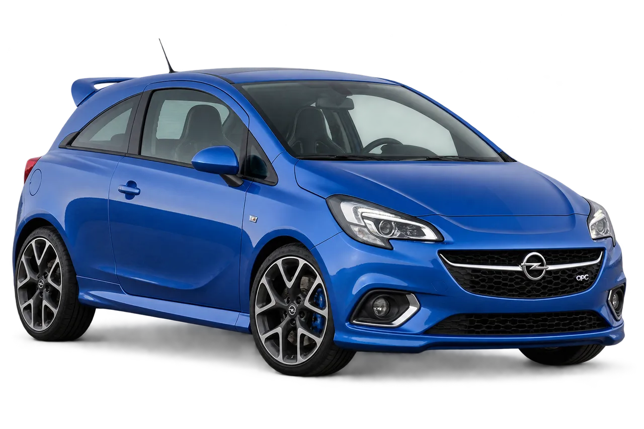 opel Corsa OPC · Modelio iliustracija