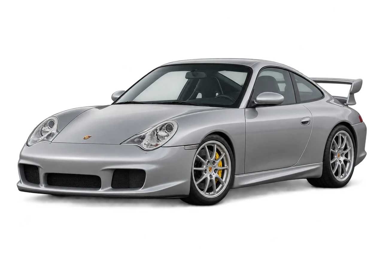 porsche 911 GT3 · 996 (1999–2005) · Kartos iliustracija