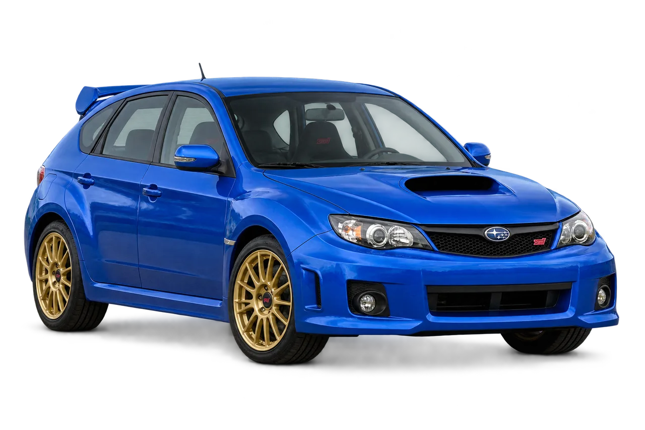 subaru Impreza WRX STI · Modelio iliustracija