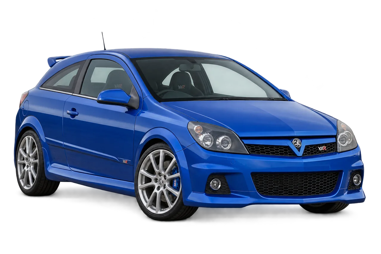 vauxhall Astra VXR · H (2005–2009) · Kartos iliustracija