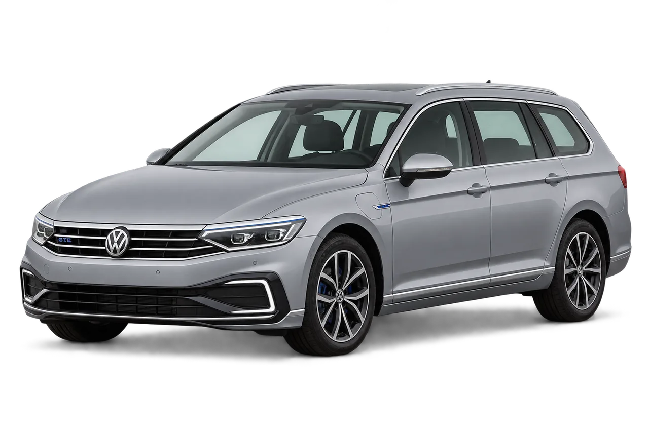 volkswagen Passat GTE · Modelio iliustracija