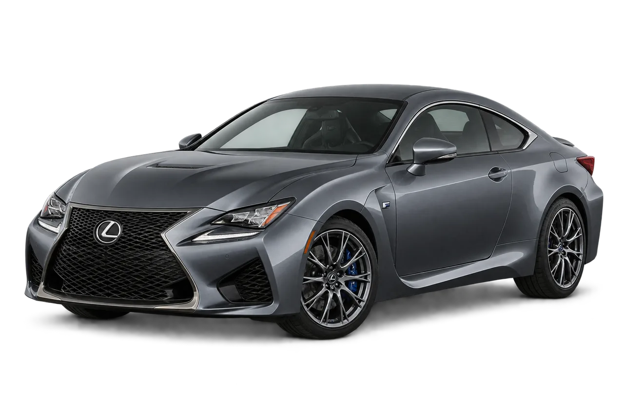 lexus RC F · XC10 (2014–2018) · Kartos iliustracija
