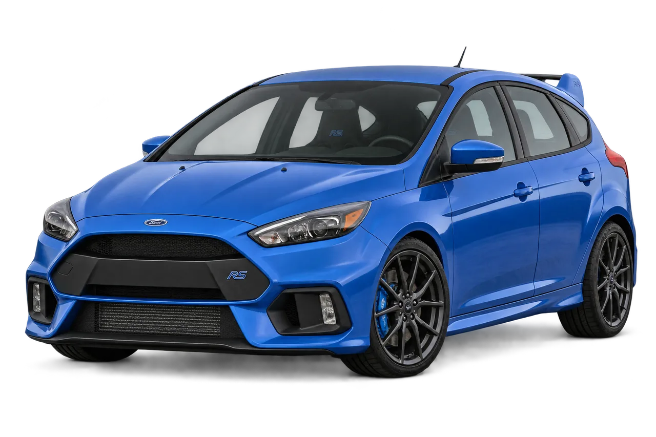 ford Focus RS · Modelio iliustracija