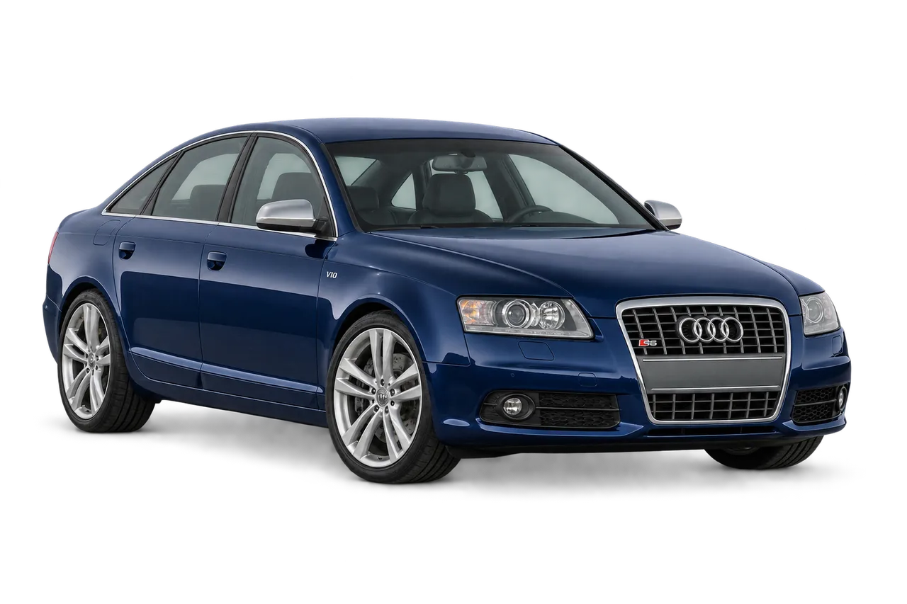 audi S6 · C6 (2006–2011) · Kartos iliustracija