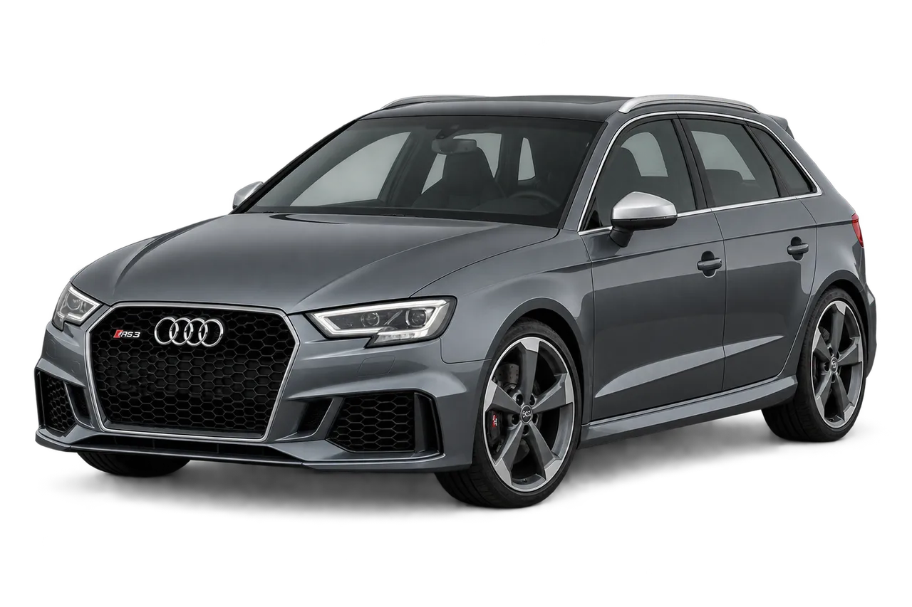 audi RS3 · 8V (2015–2017) · Kartos iliustracija