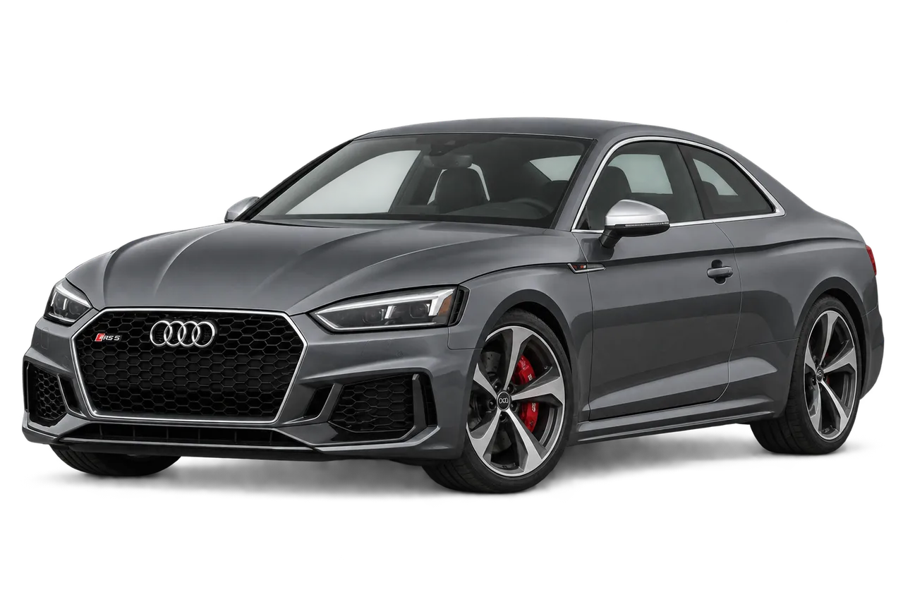 audi RS5 · F5 (2017–2019) · Kartos iliustracija