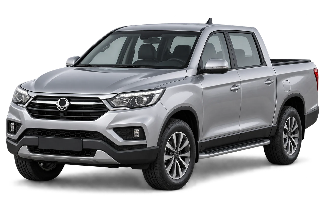 ssangyong Musso · Modelio iliustracija