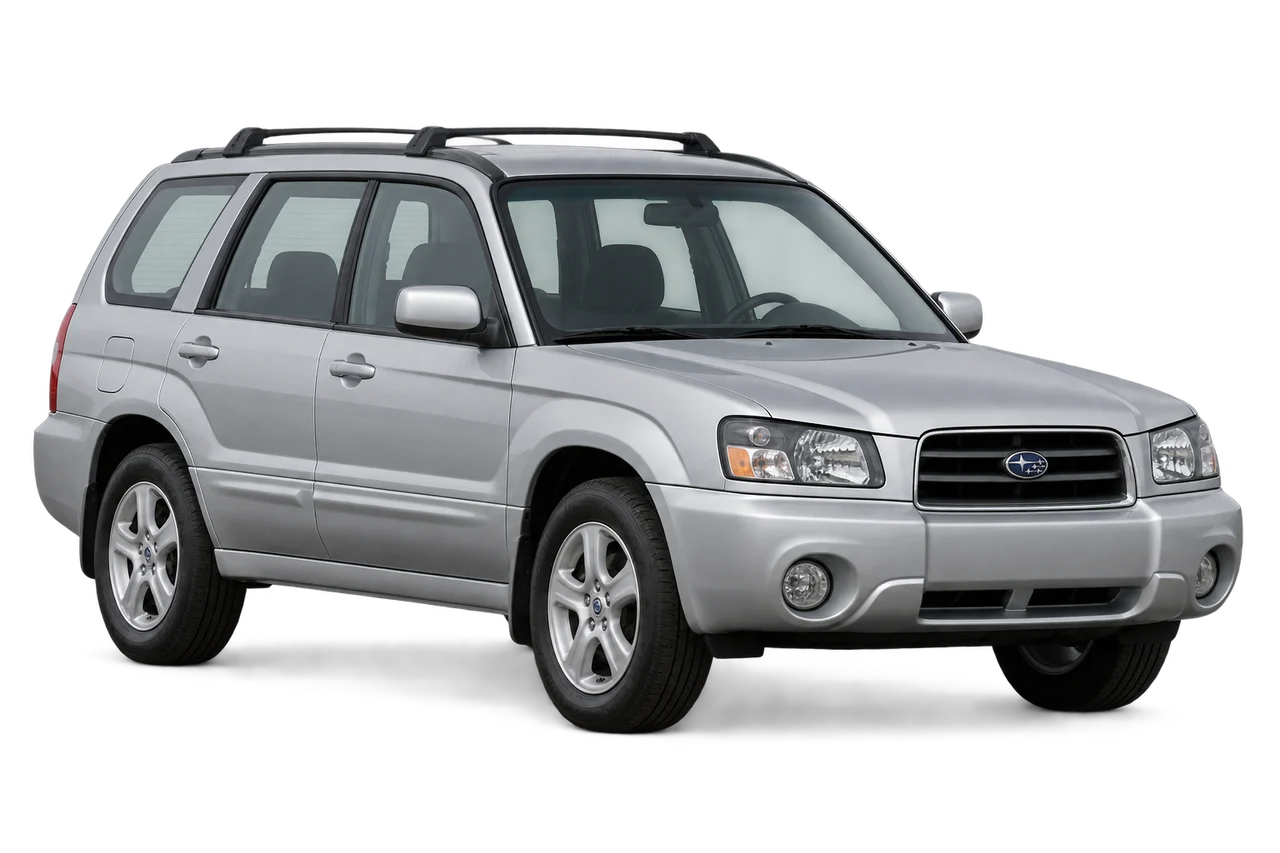 subaru Forester · SG (2002–2008) · Kartos iliustracija