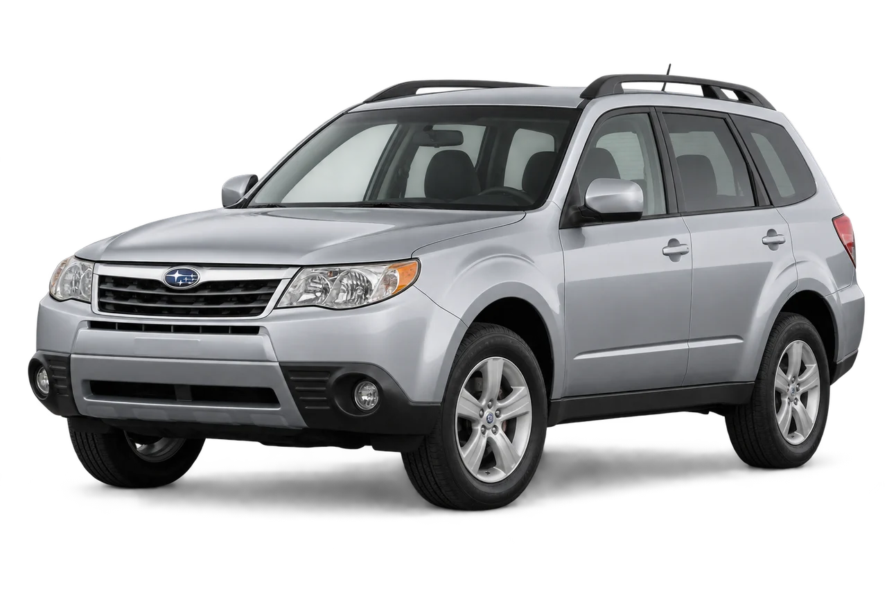 subaru Forester · SH (2008–2013) · Kartos iliustracija