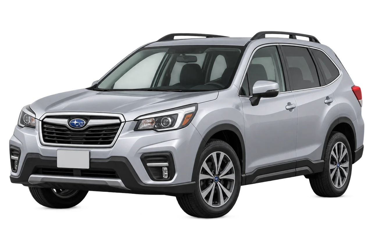 subaru Forester · SK (2018–2024) · Kartos iliustracija
